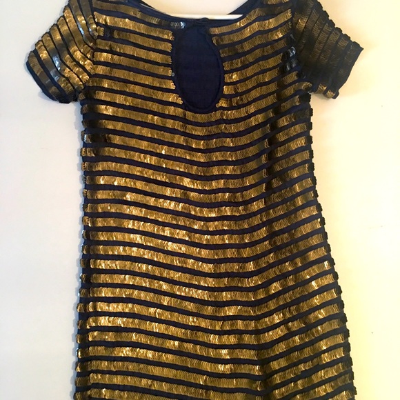 French Connection Sequin t-shirt dress - Picture 2 of 2